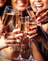 enjoy your hen weekend with champagne